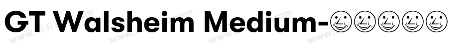 GT Walsheim Medium字体转换